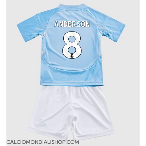 Maglie da calcio Nottingham Forest Elliot Anderson #8 Terza Maglia Bambino 2024-25 Manica Corta (+ Pantaloni corti)